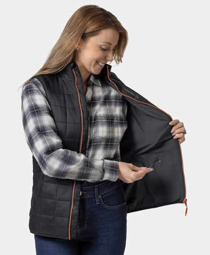 Prism Women's 4-Zone Quilted Heated Vest