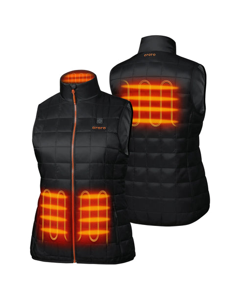 Prism Women's 4-Zone Quilted Heated Vest ,view 2
