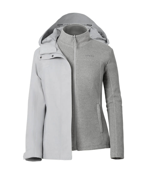 River Ridge Women's  3-in-1 Heated Jacket with Fleece Liner ,view 1