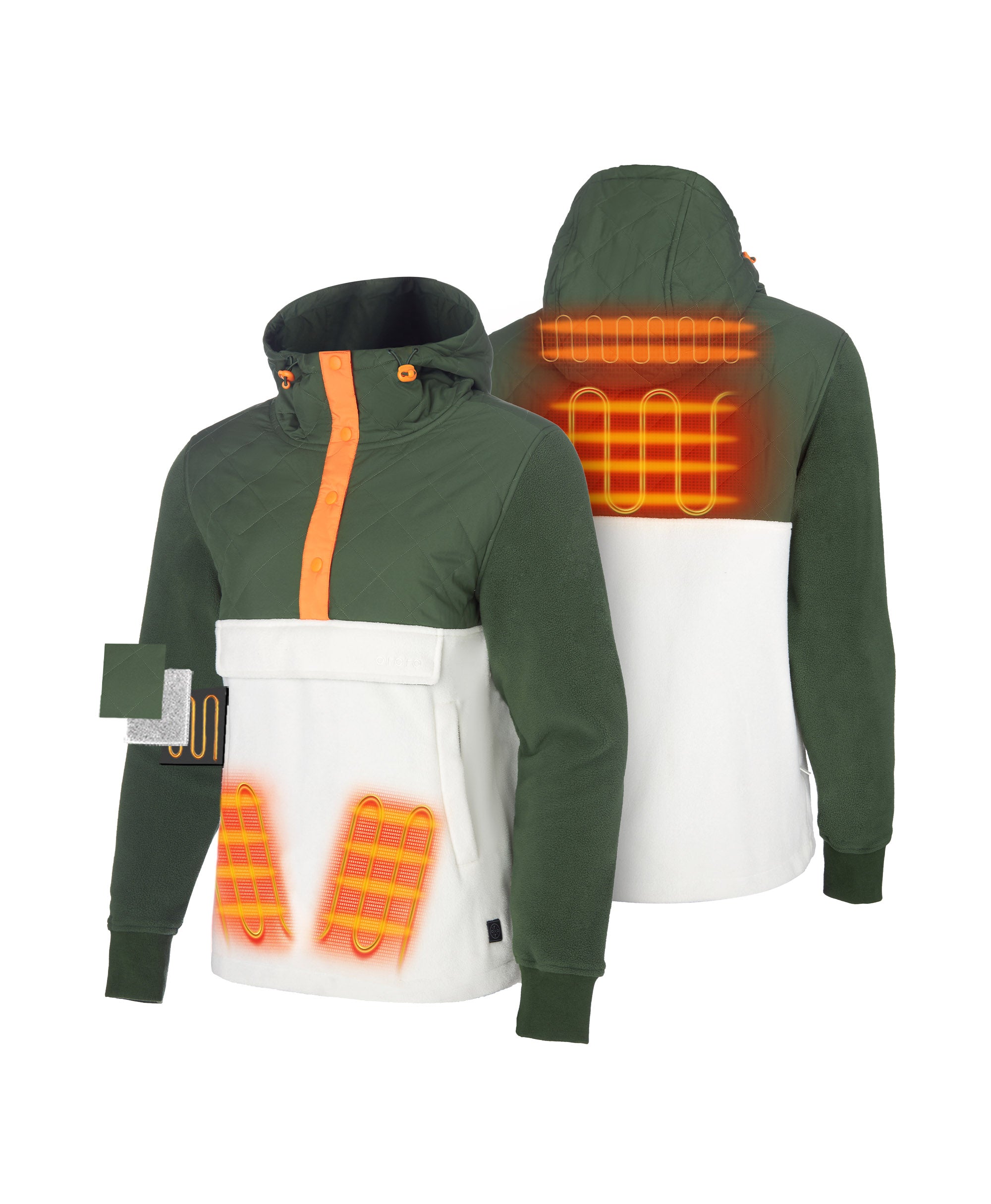 Daybreak Women's Colorblock Heated Anorak, Thumbnail 2
