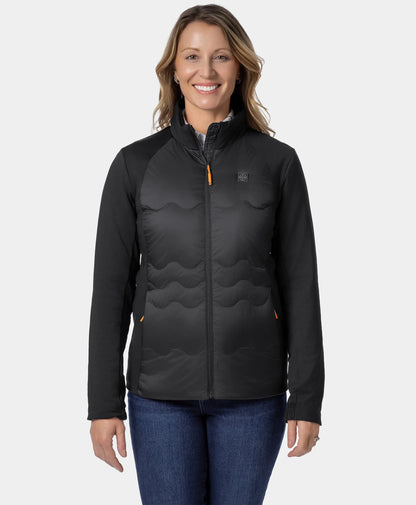 Verbier Women's 4-Zone Heated Down Jacket