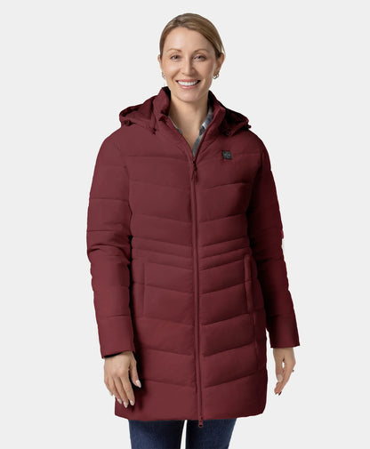 Parkside Women's 4-Zone Heated Puffer Parka Jacket