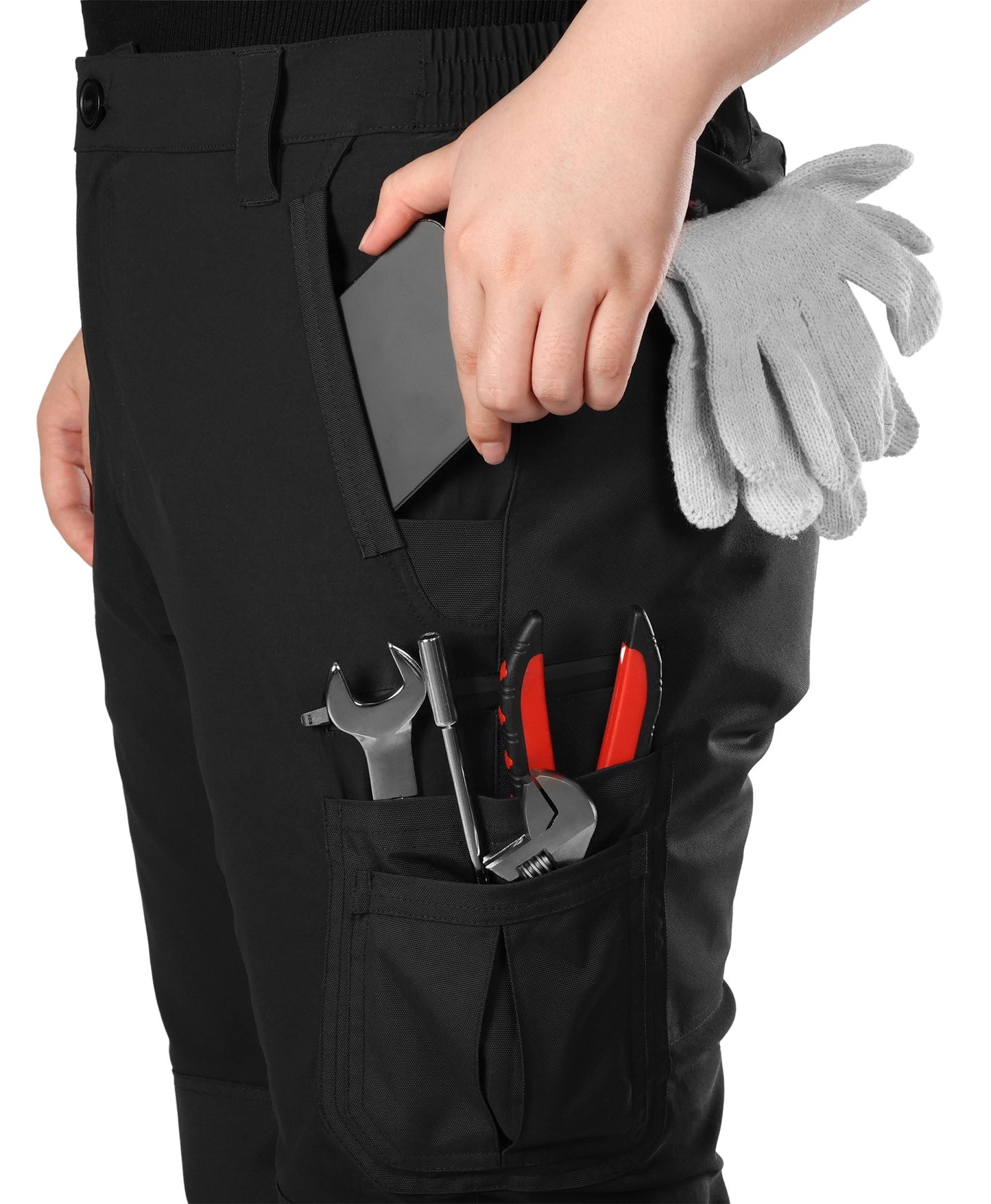 Bristol Lite Women's Heated Utility Fleece Lined Pants