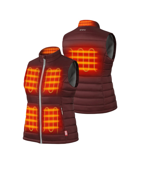6 heating zones (left & right hand pockets, left & right chest, mid-back, collar) ,view 1