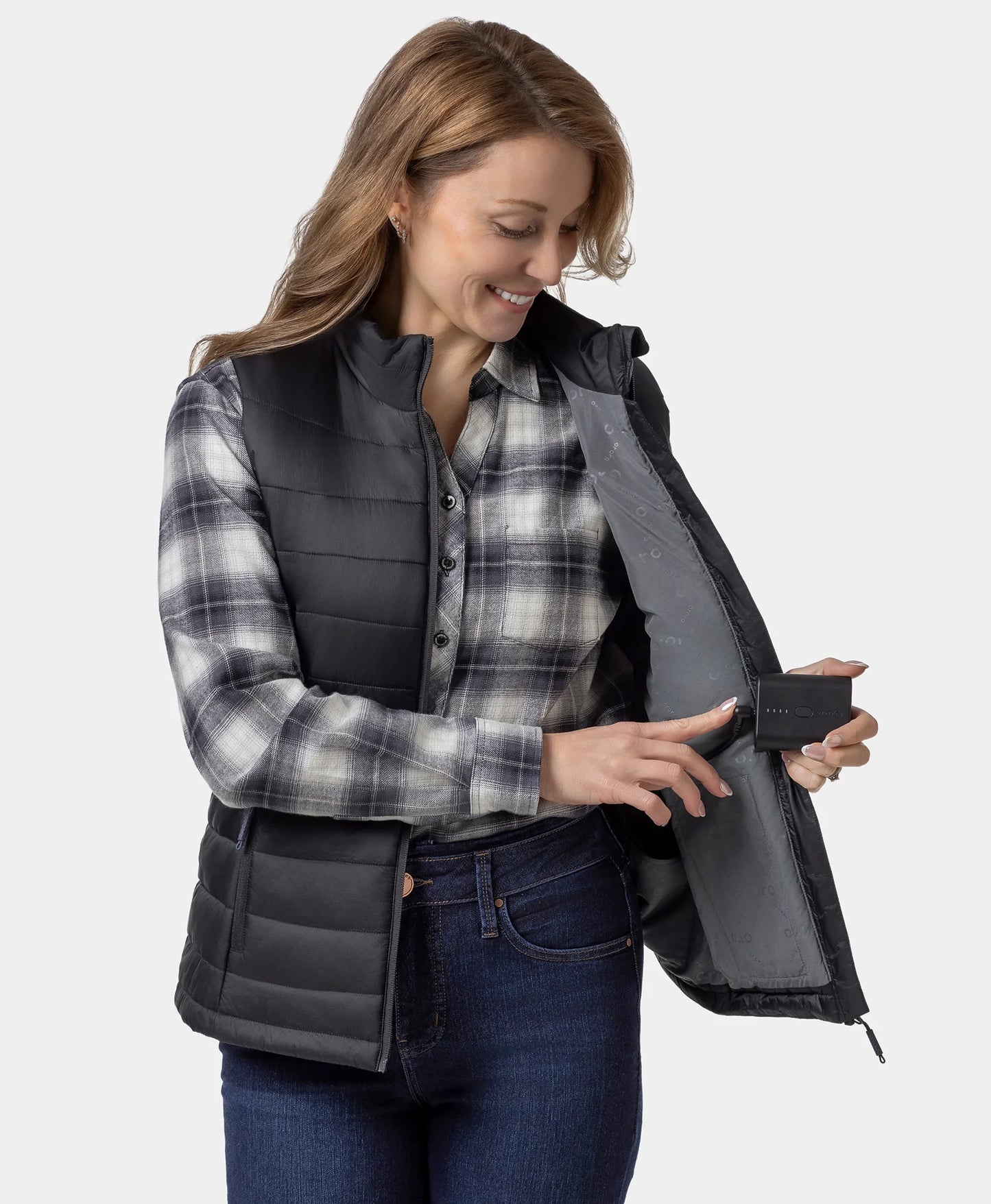 Women's 7-Zone Classic Heated Vest (Lower Back)
