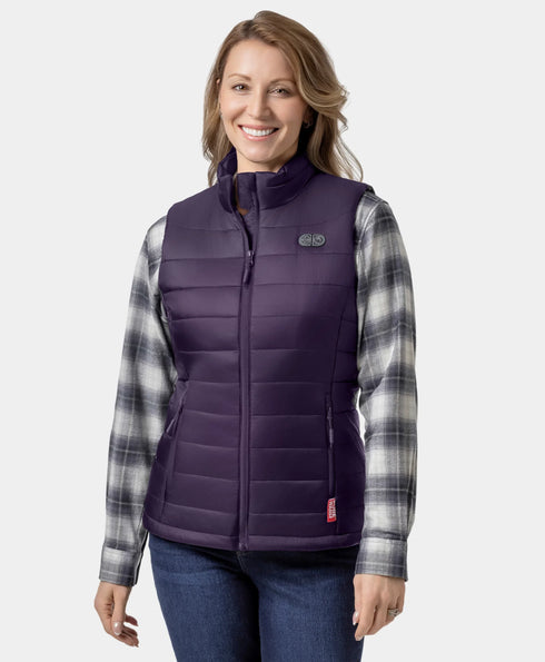 SureWarm® Women's 7-Zone Dual-Control Classic Pro Heated Vest (Lower Back Heating) ,view 1