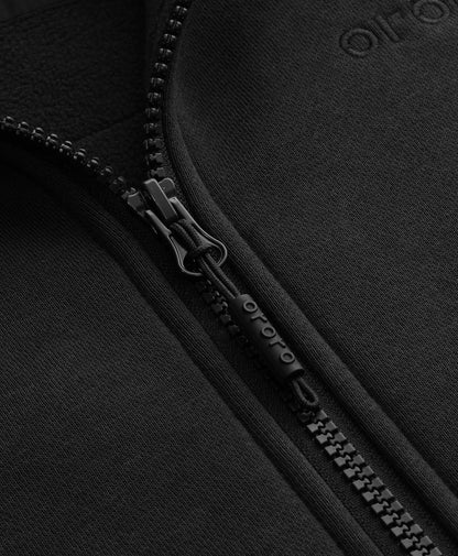 Women's Heated Fleece Vest - Black