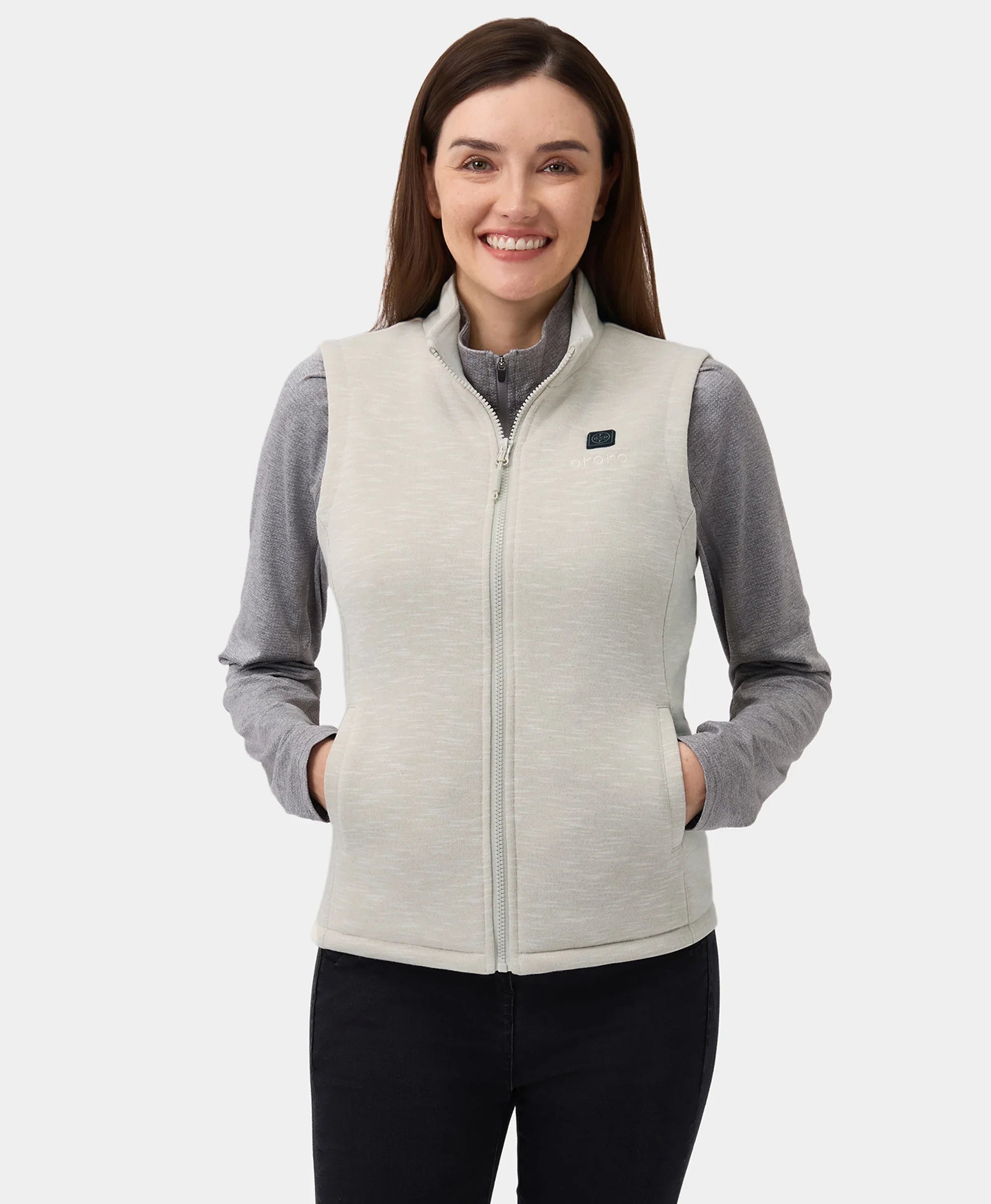 Women's Heated Fleece Vest - New Colors (4 Heating Zones), Thumbnail 24