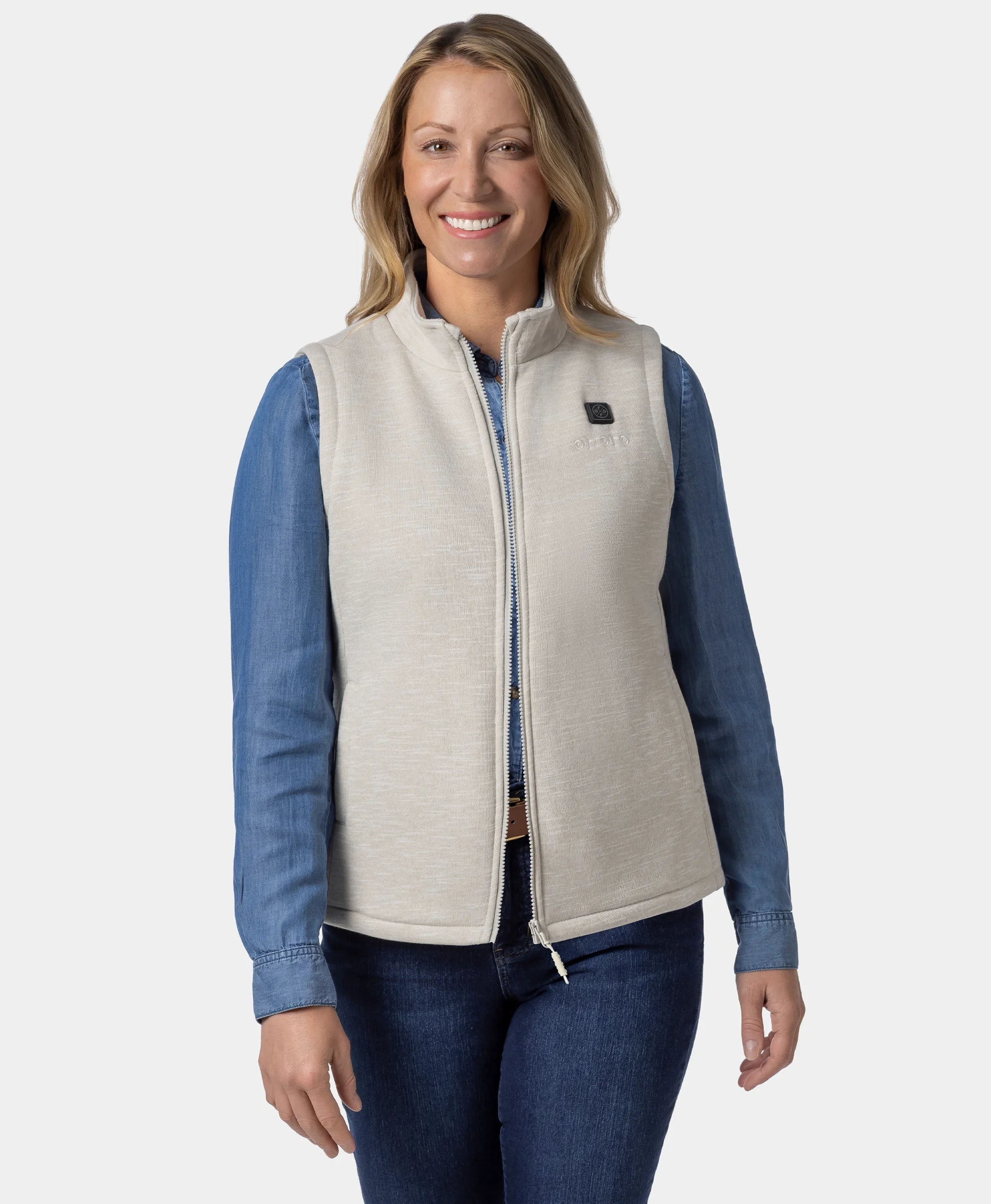 Women's Heated Fleece Vest - New Colors (4 Heating Zones), Thumbnail 24