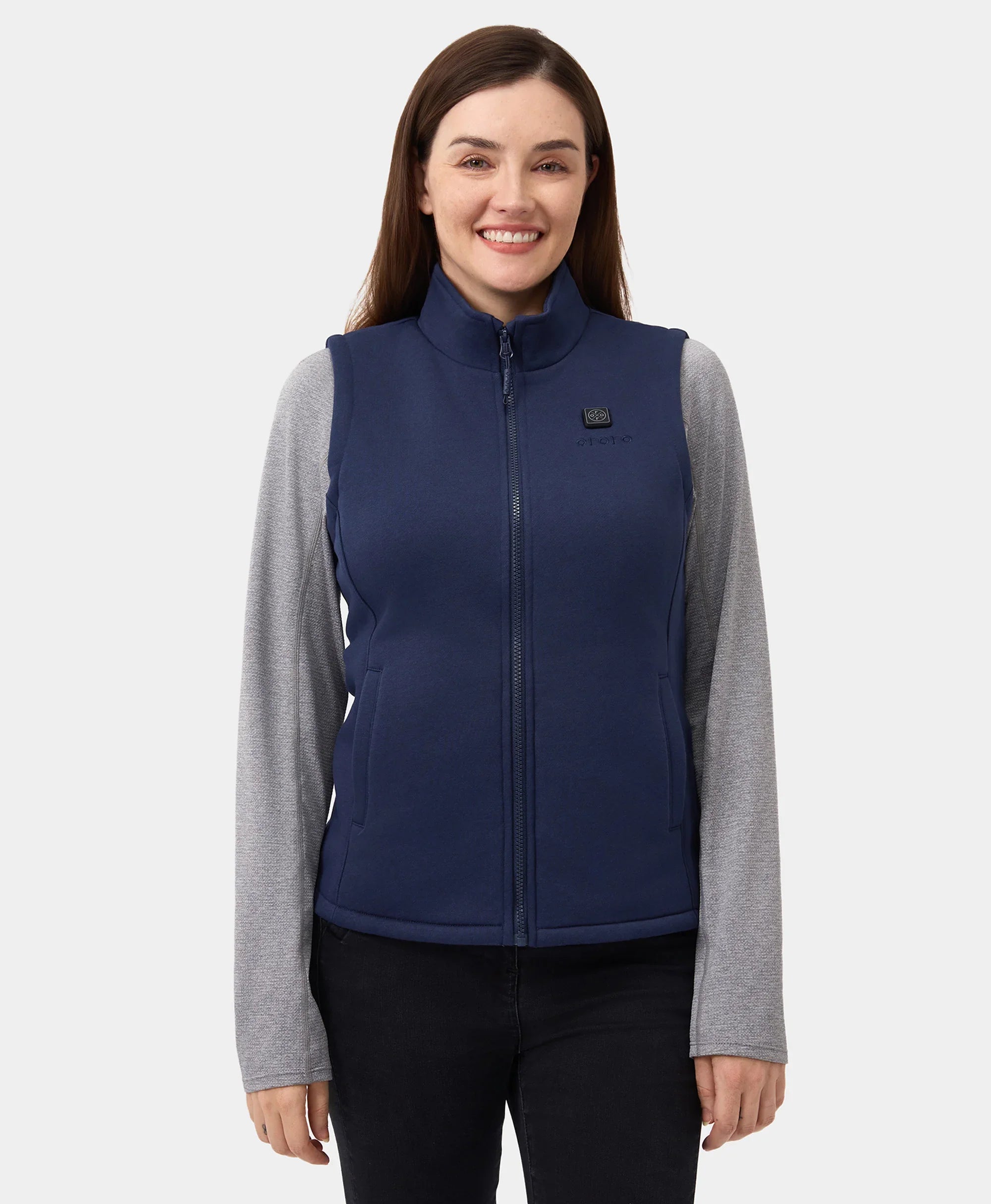 Women's Heated Fleece Vest - New Colors (4 Heating Zones), Thumbnail 12