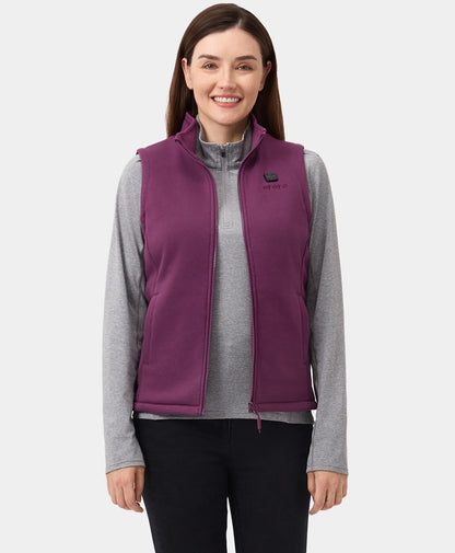Women's Heated Fleece Vest - New Colors (2025)