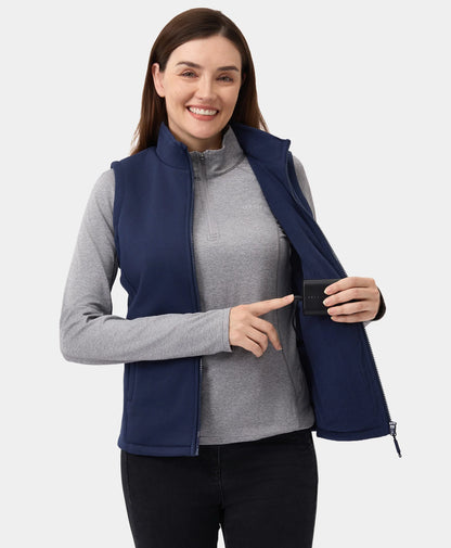 Women's Heated Fleece Vest - New Colors (2025)