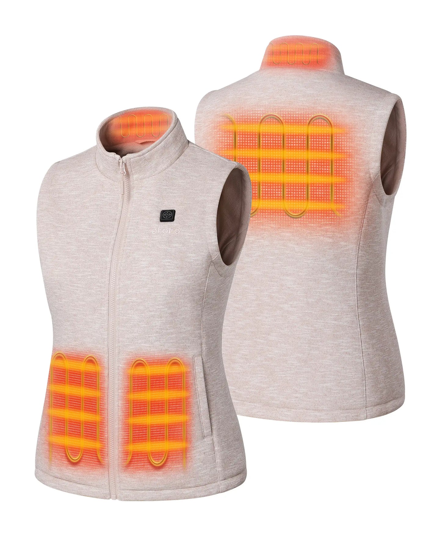 Women's Heated Fleece Vest - New Colors (2025)