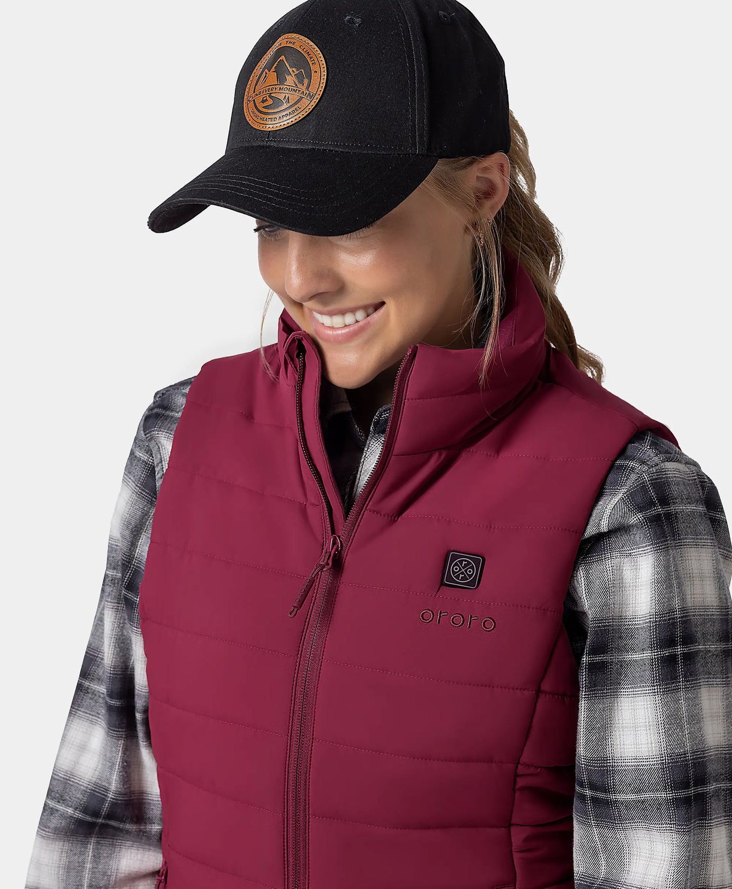 "Tribeca" Women's Heated Long Puffer Vest - New Colors