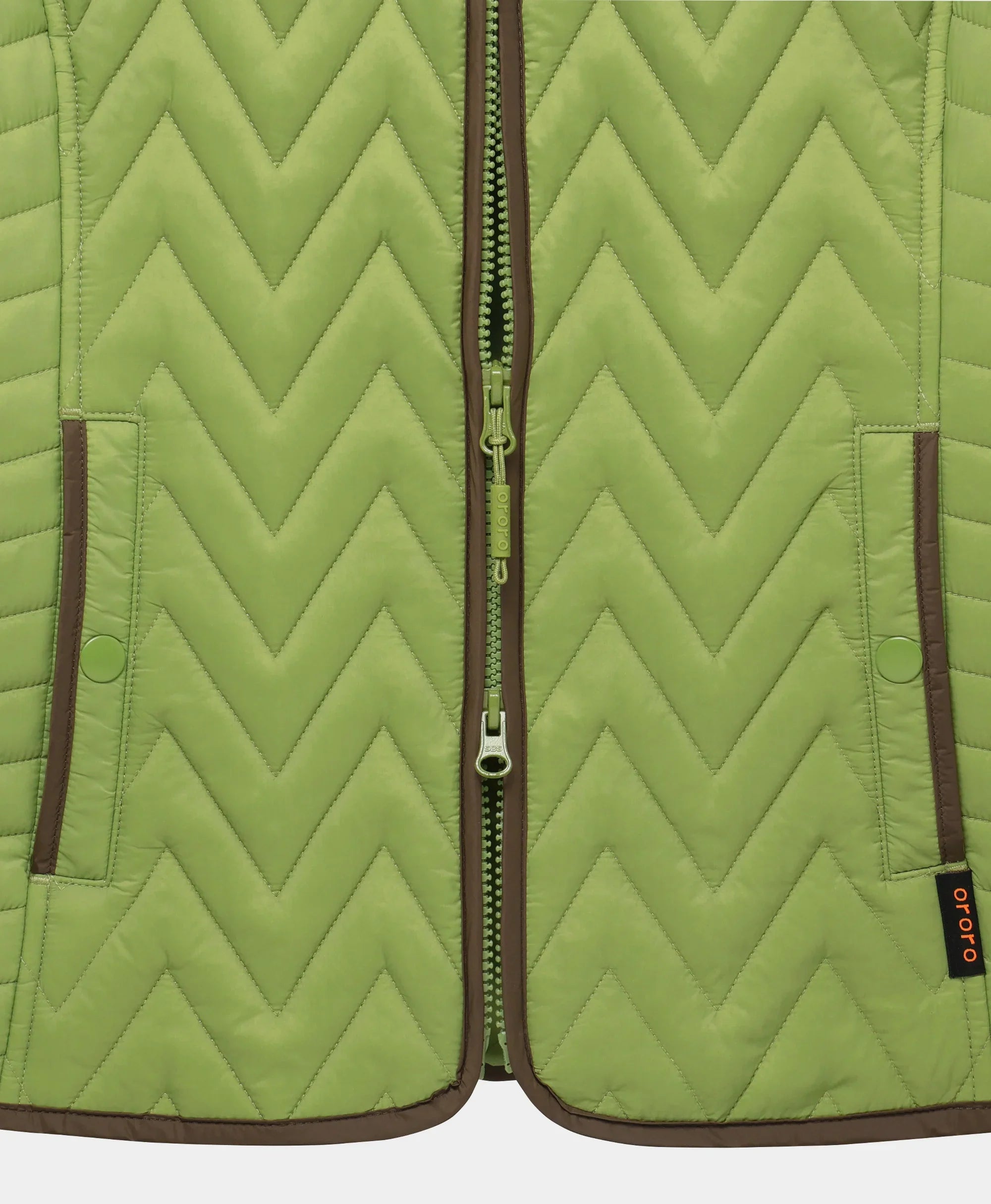 Women's Heated Chevron Quilted Vest - Black / Purple, Thumbnail 33