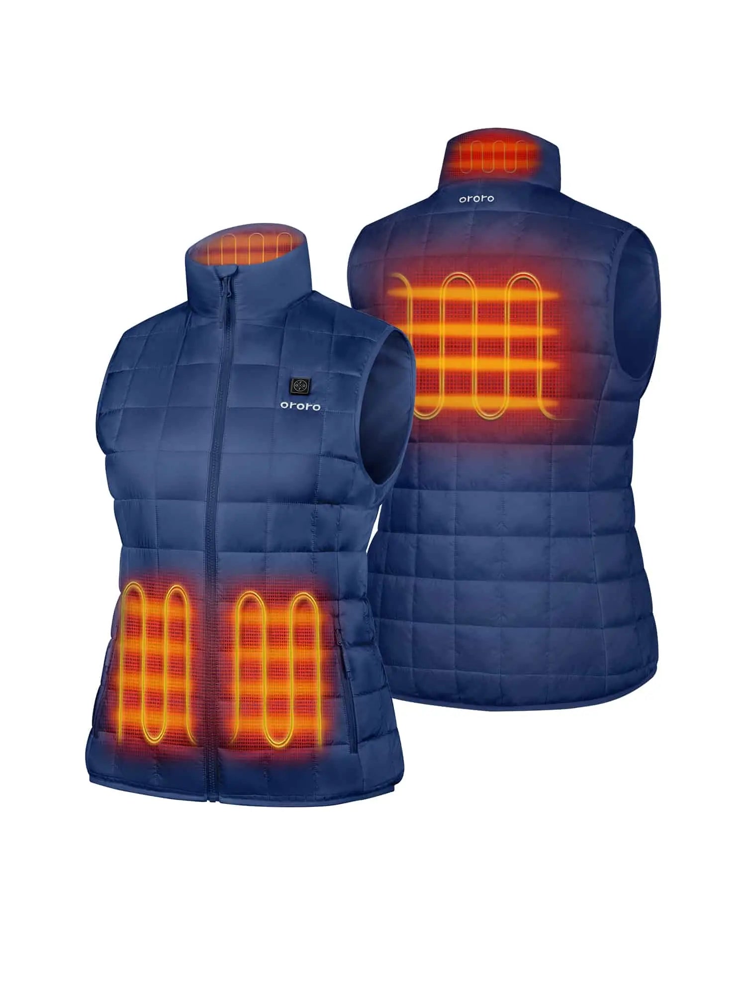 Prism Women's 4-Zone Heated Quilted Vest, Thumbnail 25