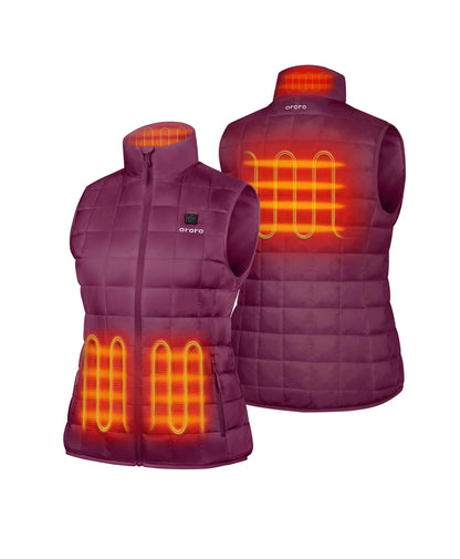 Prism Women's 4-Zone Quilted Heated Vest