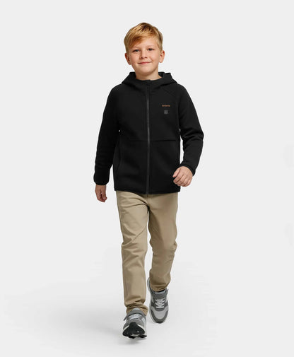 Kids' 4-Zone Heated Full-Zip Fleece Hoodie