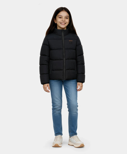 Kids' 4-Zone Heated Down Jacket