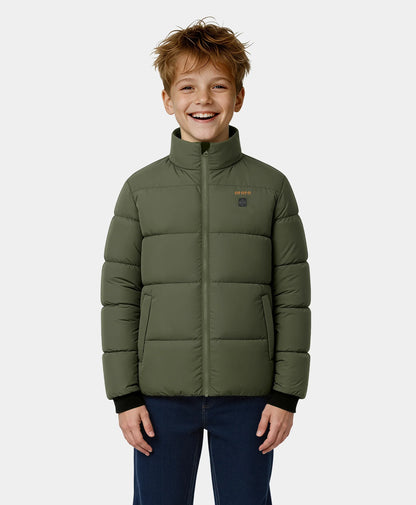 Kids' 4-Zone Heated Down Jacket