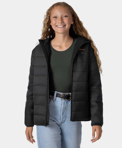 Kids' 4-Zone Heated Lightweight Puffer Jacket