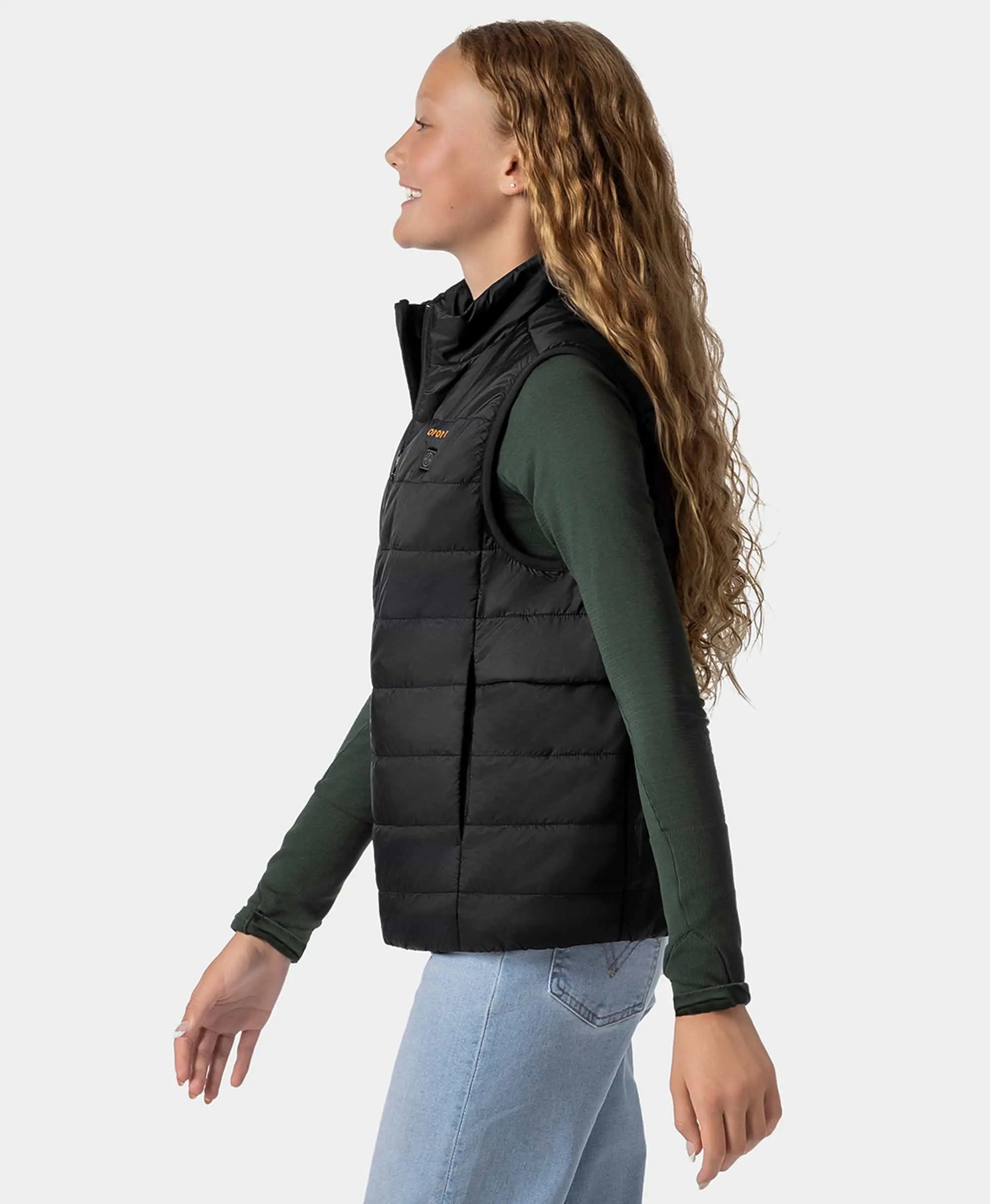 Kids' 4-Zone Classic Heated Vest, Thumbnail 14