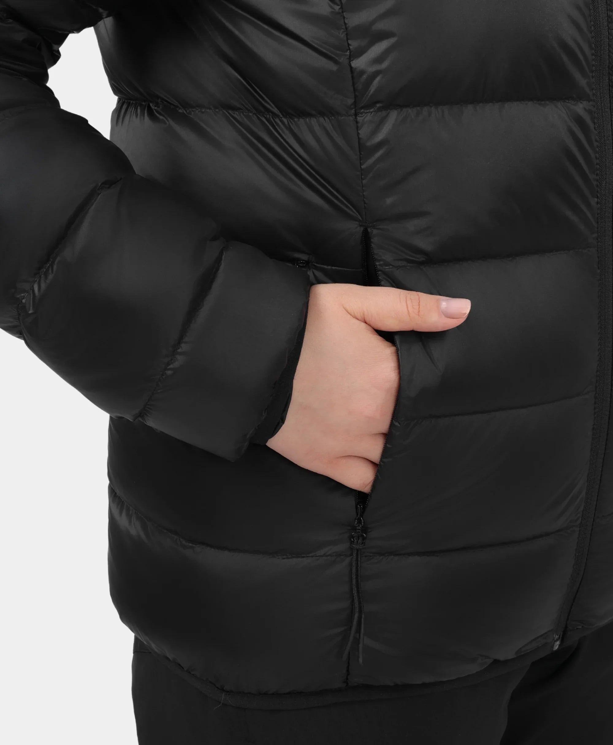 AeroPro Men's 8-Zone Packable Heated Down Jacket, Thumbnail 12