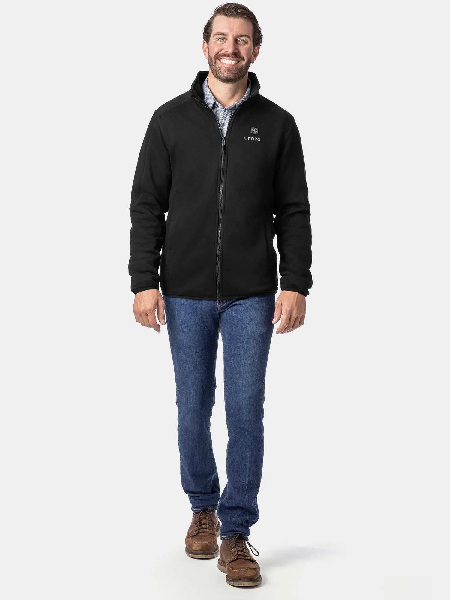 Men's Heated Full-Zip Fleece Jacket (2025), Thumbnail 4