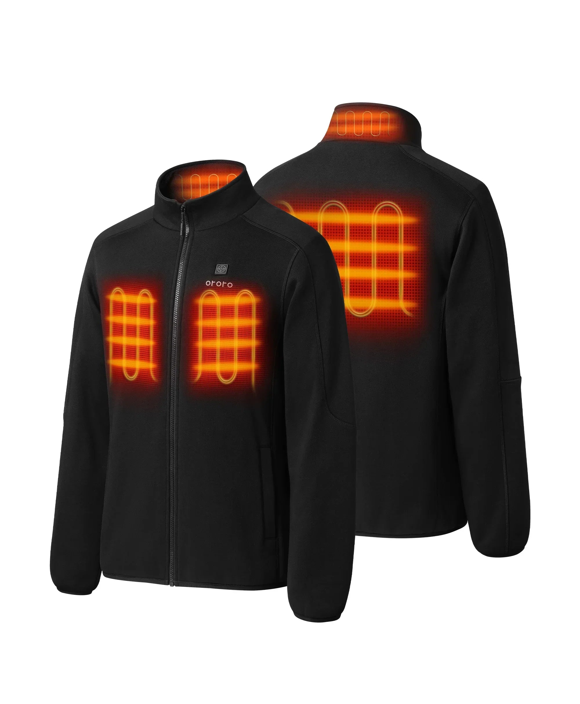 Men's Heated Full-Zip Fleece Jacket (2025), Thumbnail 2