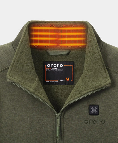 Men's Heated Full-Zip Fleece Jacket (2025)