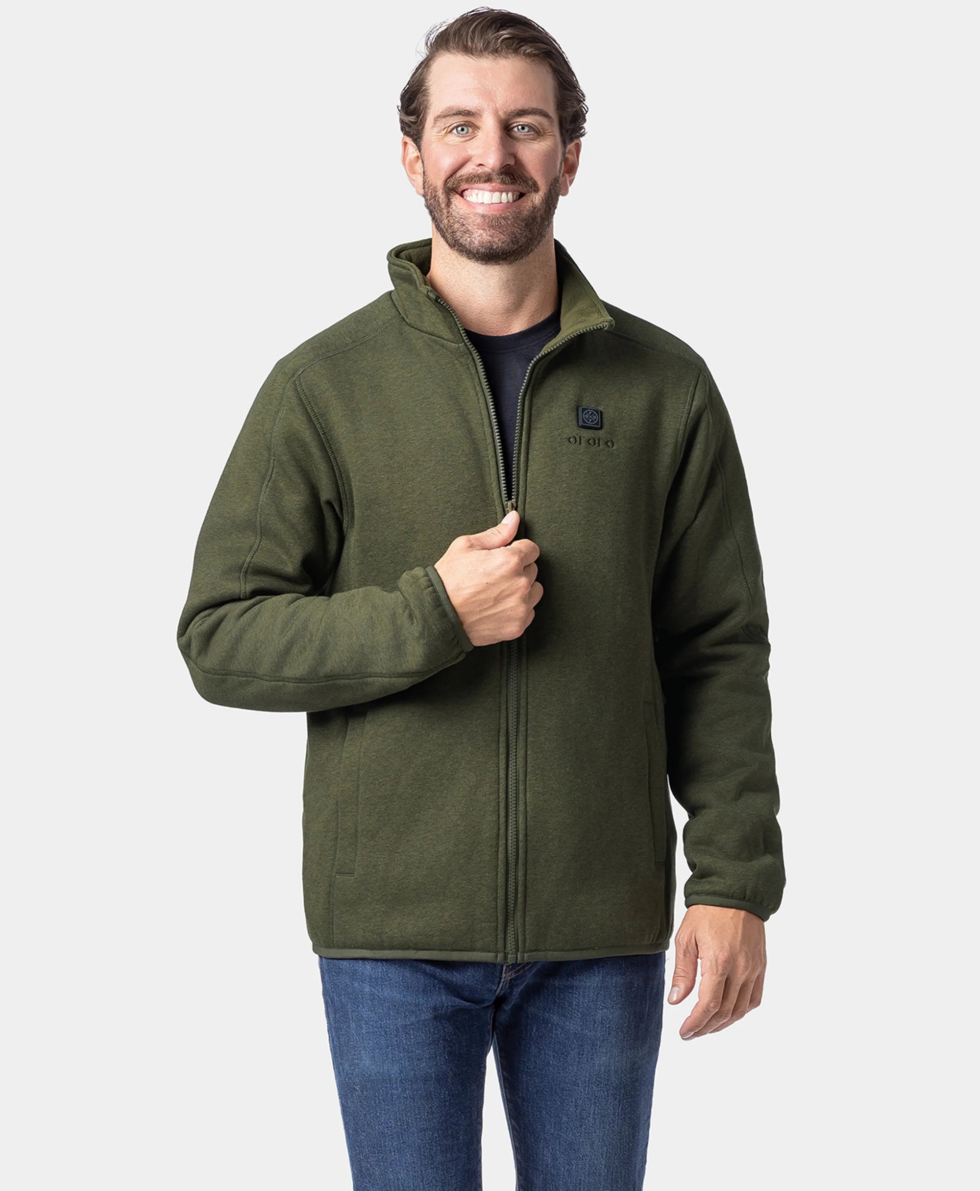 Men's Heated Full-Zip Fleece Jacket (2025), Thumbnail 18