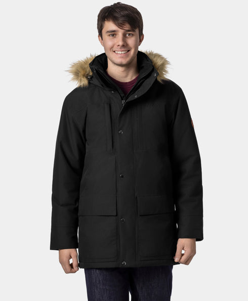 Gstaad Men's 4-Zone Heated Parka Jacket ,view 1