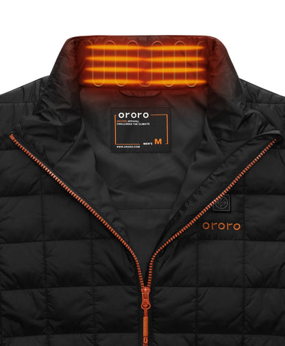 Prism Men's 4-Zone Heated Quilted Jacket