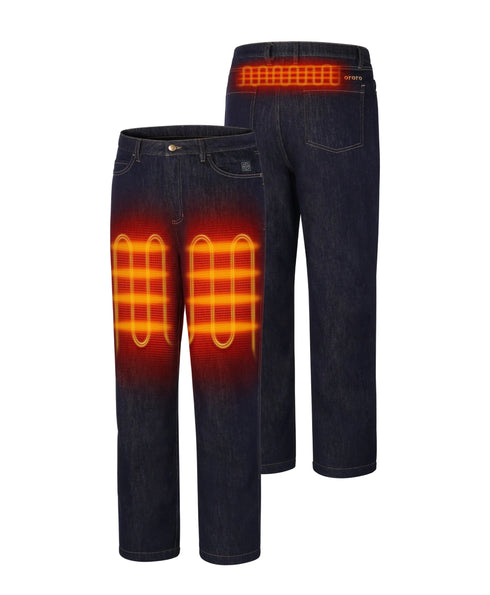 left & right thighs, lower back heating ,view 2