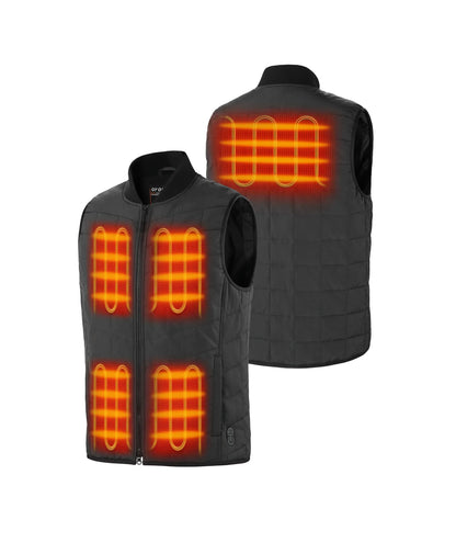 Scranton Men's 5-Zone Insulated Heated Bomber Vest