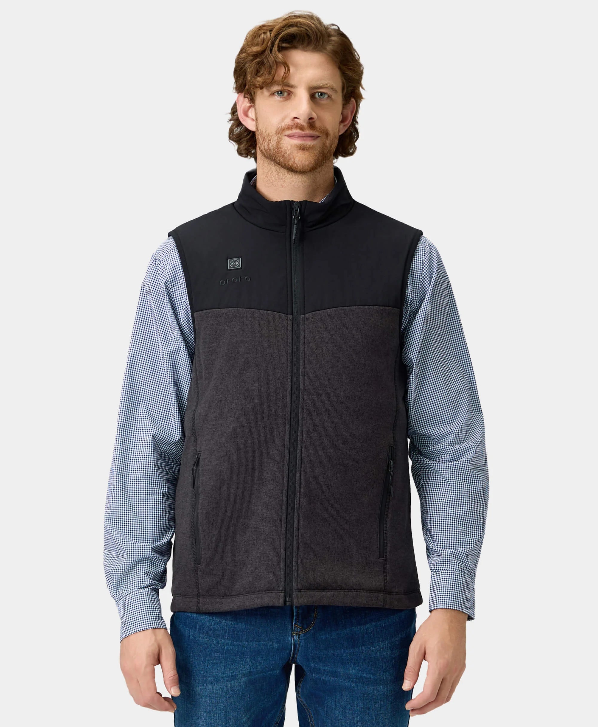 (Open-box) Augusta Men's Heated Sweater Fleece Vest, Thumbnail 15