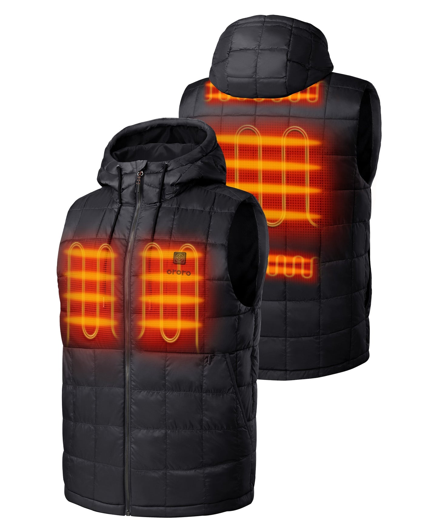 5 Heating Zones (Upper Back, Mid-Back, Lower Back)