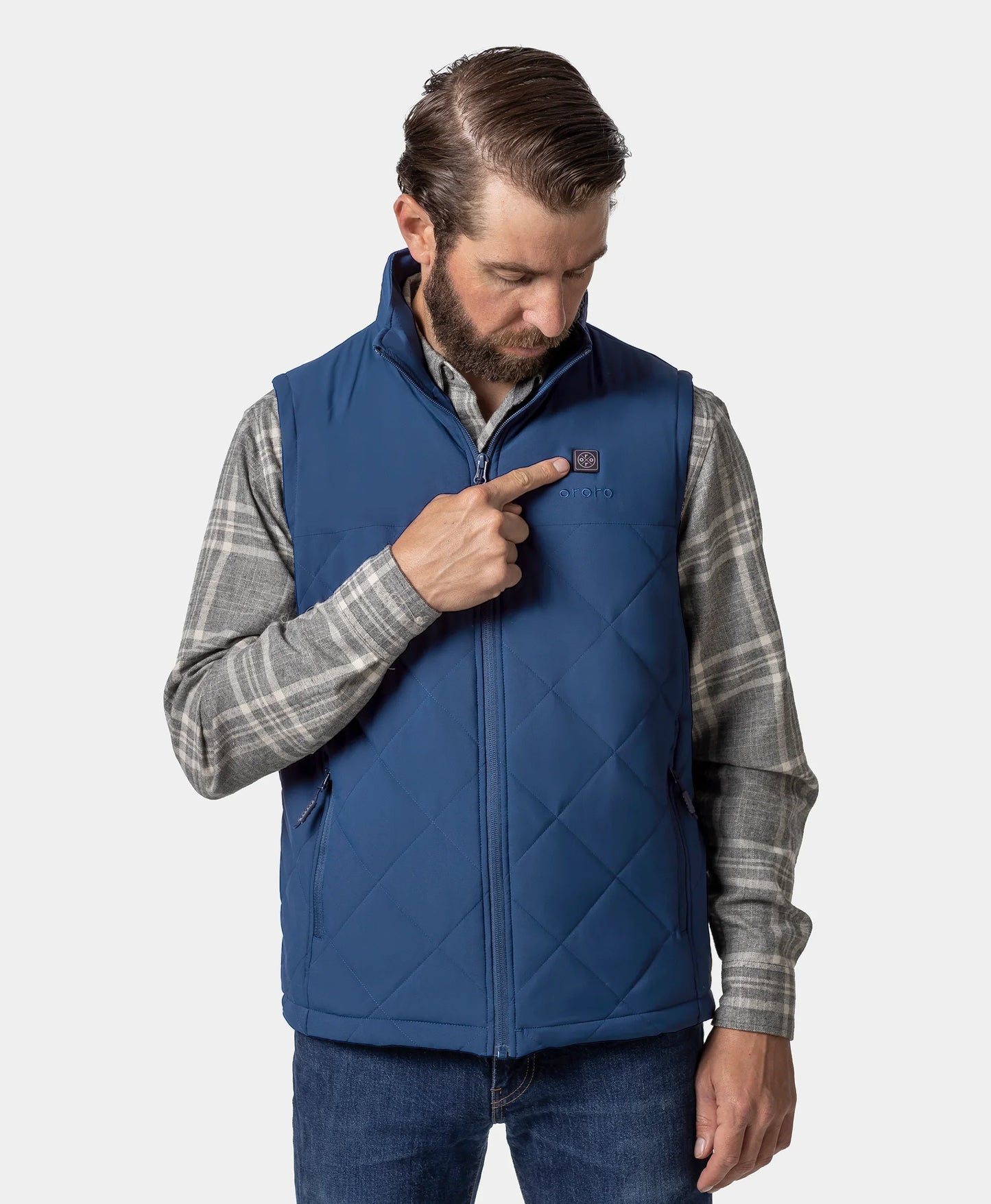 Men's Heated Quilted Vest - New Colors