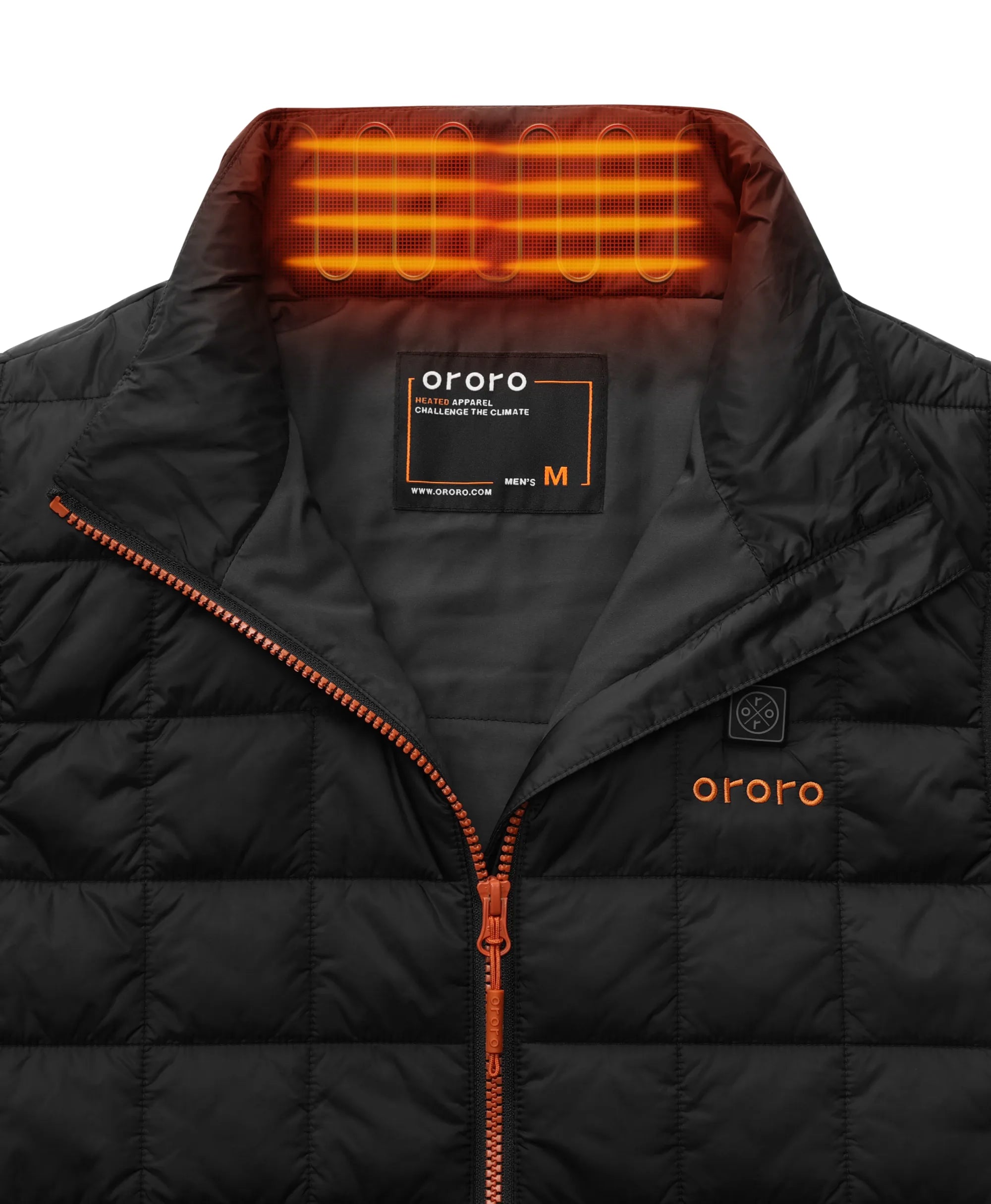 Prism Men's 4-Zone Heated Quilted Vest, Thumbnail 5