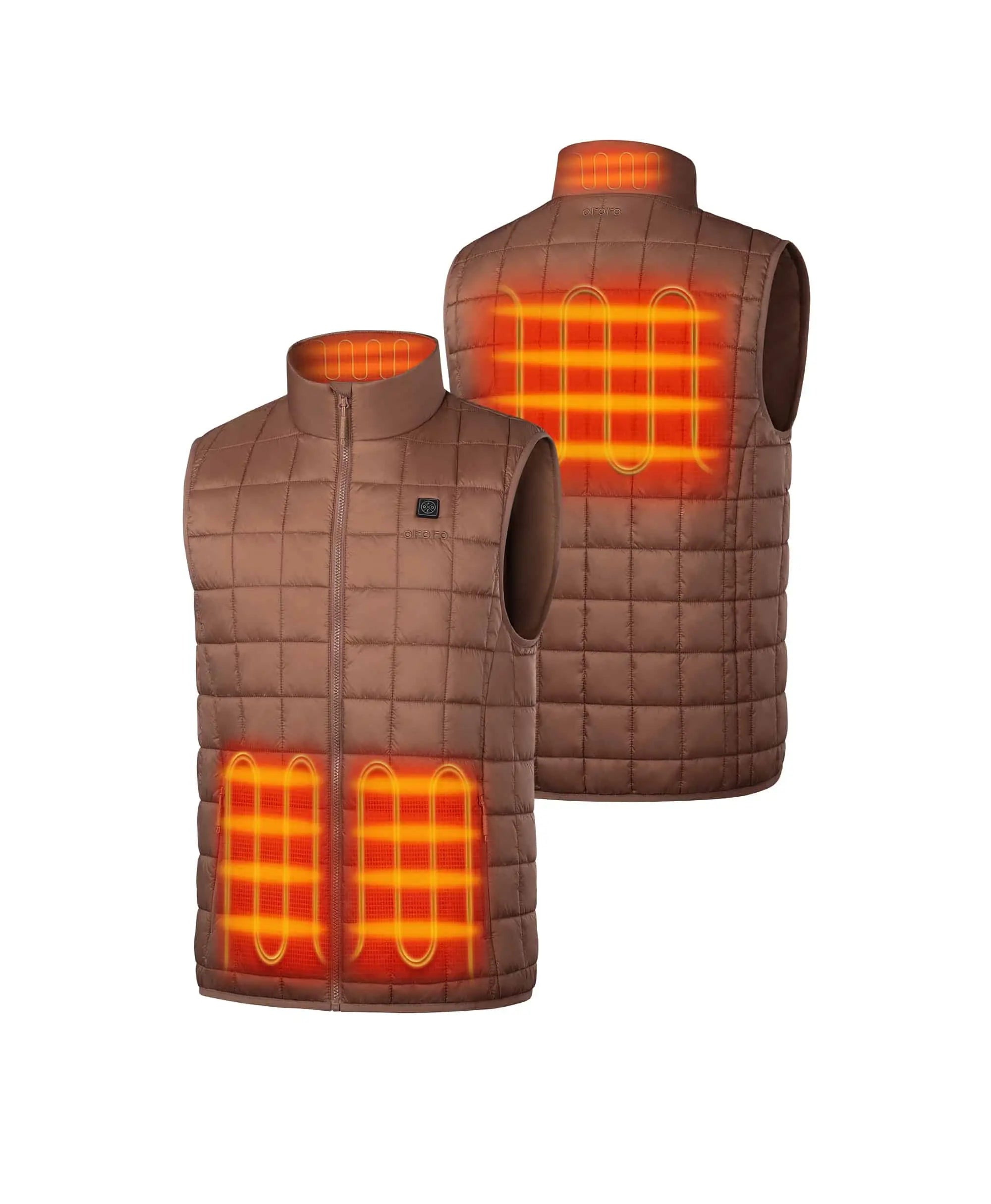 Prism Men's 4-Zone Quilted Heated Jacket