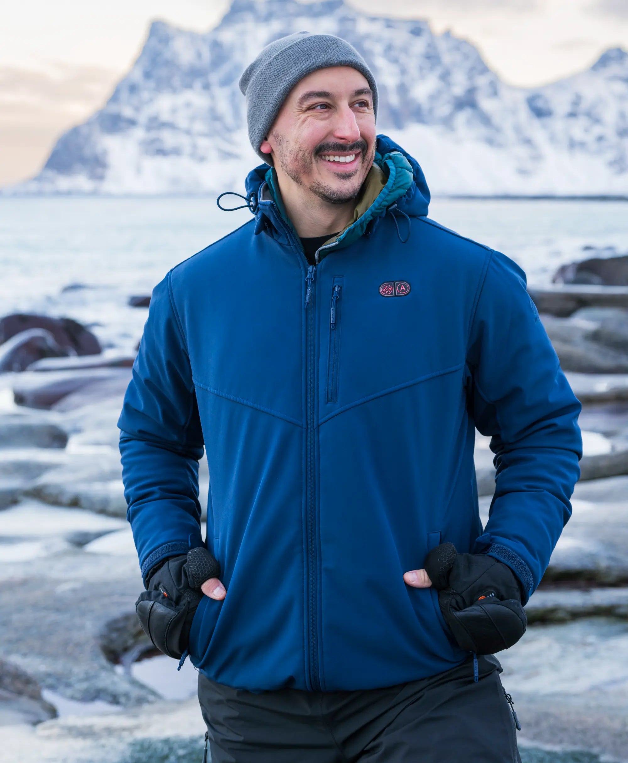 Men's Dual Control Heated Jacket with 5 Heating Zones (Pocket Heating), Thumbnail 22