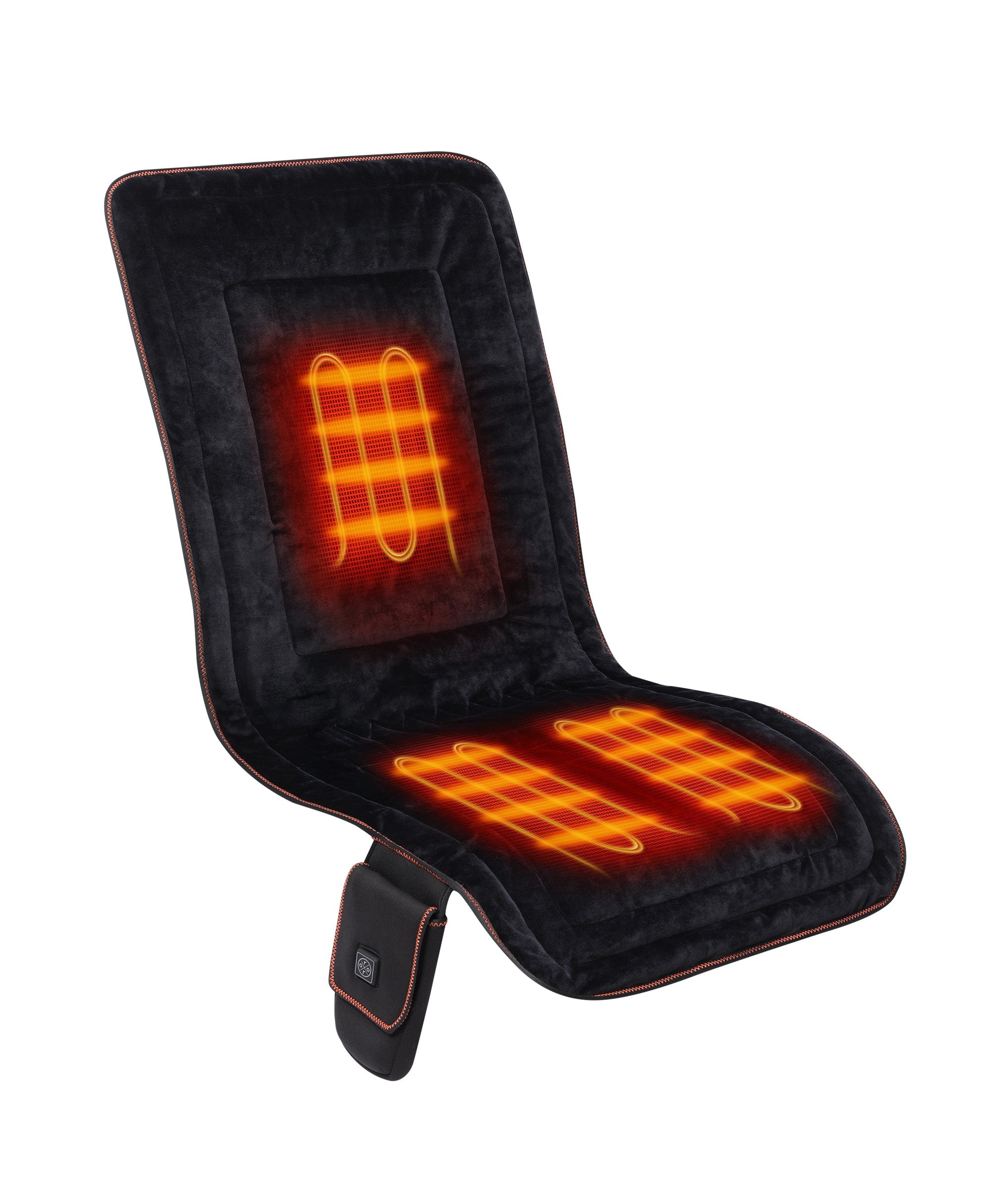 3 Heating modules: center back and center of seat
