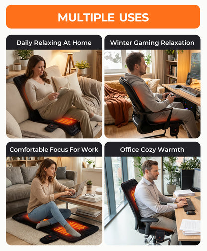 Usage scenario display： Daily relaxing at home, winter gaming relaxation, comfortable focus for work and office cozy warmth