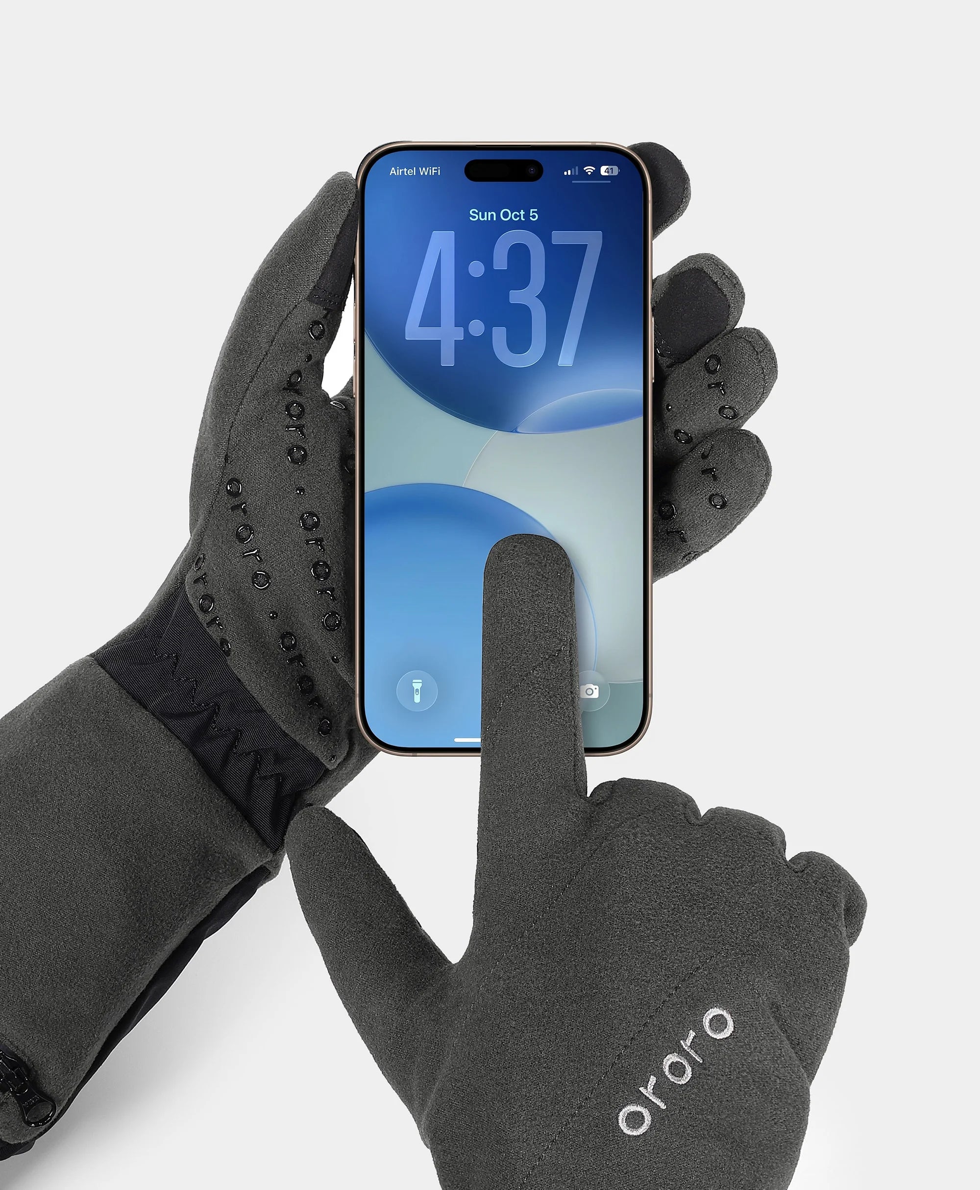 Glasgow Unisex Heated Dralon Liner Gloves, Thumbnail 17