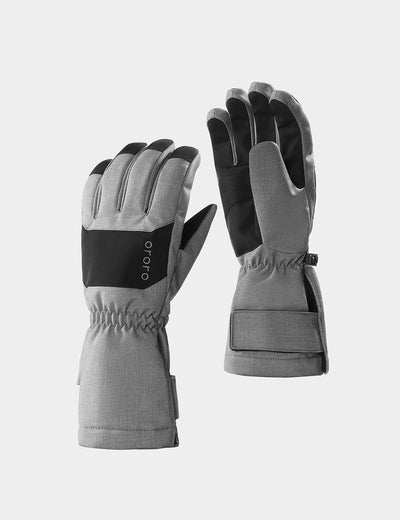 Unisex Shell Gloves - Dark Green / Flecking Gray