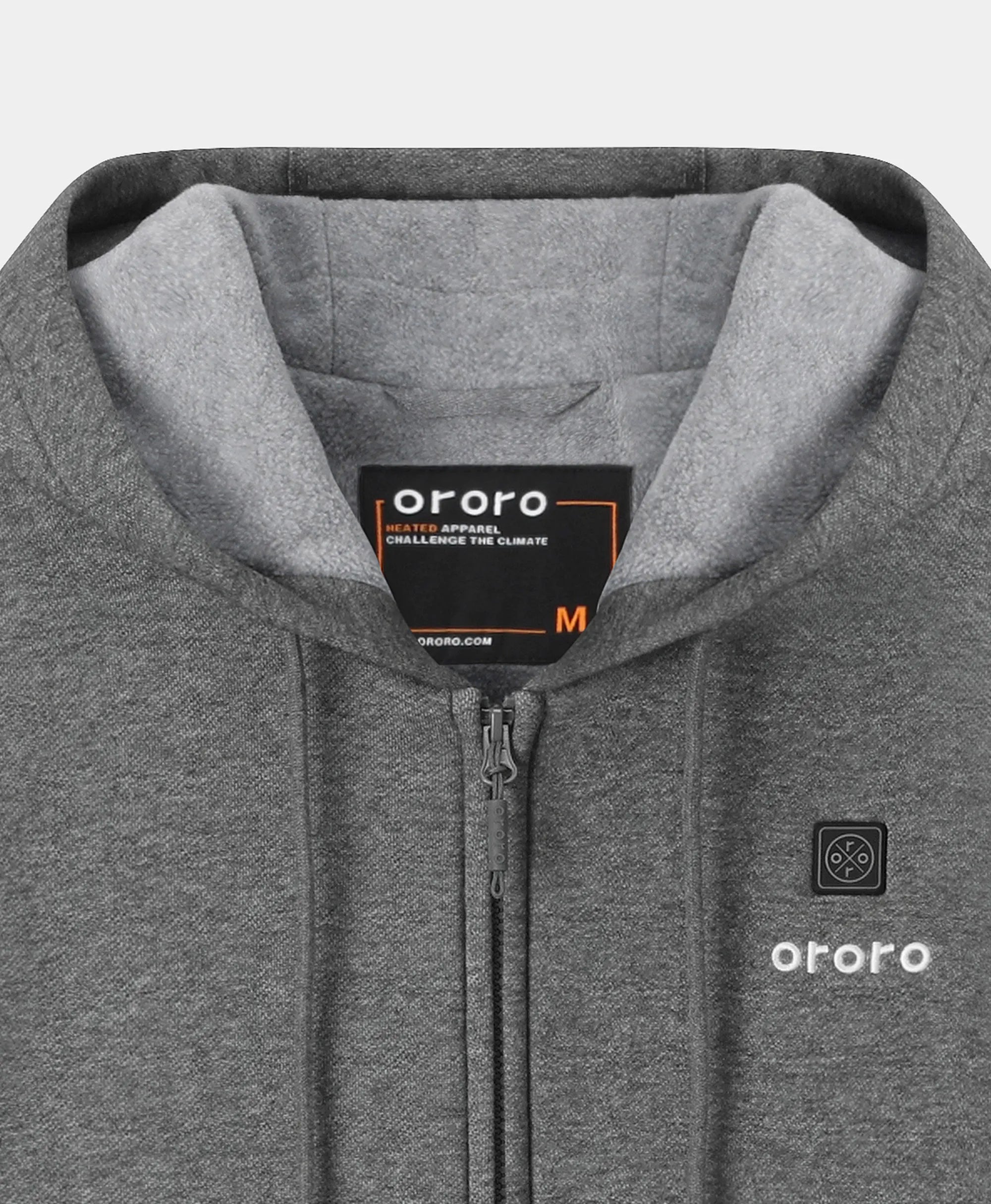 Element Unisex 4-Zone Fleece Heated Hoodie, Thumbnail 4