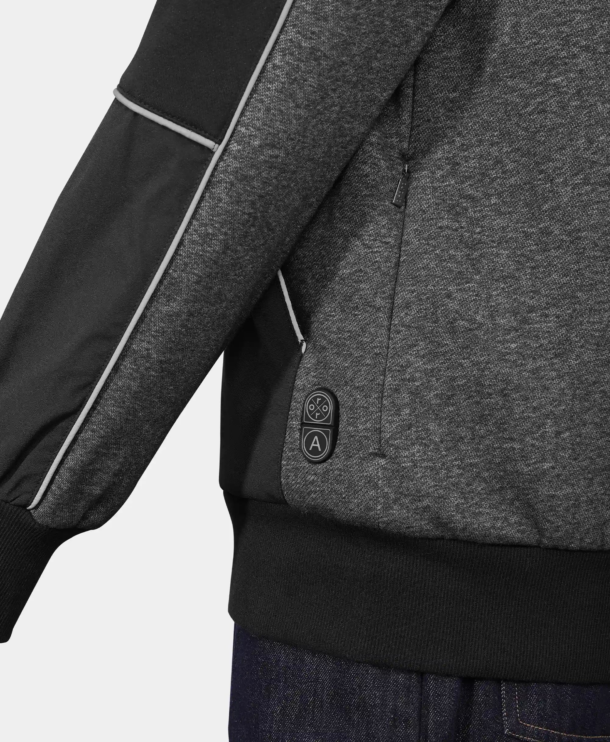 Wayne Unisex 5-Zone Heated Full-Zip Hoodie, Thumbnail 10