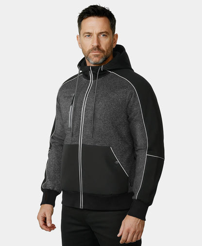 Wayne Unisex 5-Zone Heated Full-Zip Hoodie