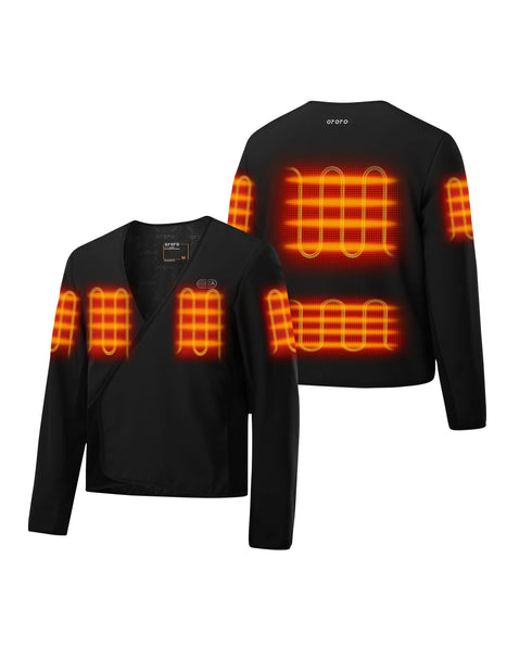 6 Heating zone: Mid Back, Lower Back, L&R Chests, L&R Arm ,view 2