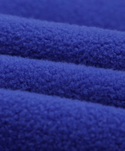 The scarf uses ultra-soft single-brush polar fleece